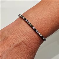 Bracciale John Richmond in Titanio Diamante Lab Grown 4.80 Ct JRTW07WR - JRTW07WR